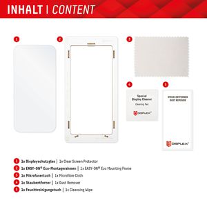 Produktbild für Displayschutzfolie Displex Real Glass 2D, 10H
