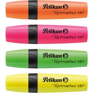 Textmarker Pelikan 490, 4 Stück