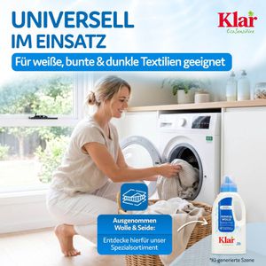 Produktbild für Waschmittel Klar EcoSensitive Universalwaschmittel