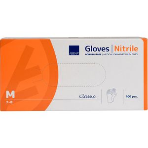Produktbild für Einmalhandschuhe Abena Classic, weiß, 100 Stück