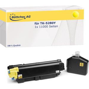 Toner Böttcher-AG für Kyocera TK-5280Y
