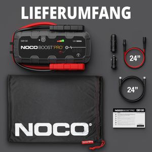 Produktbild für Starthilfe-Powerbank NOCO Boost Pro GB150, 12 V