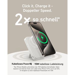 Produktbild für Powerbank Anker MagGo, 10000mAh