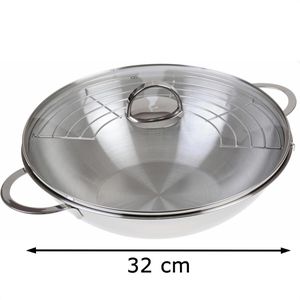 Produktbild für Wok Gräwe 8000.32 WK, Ø 32cm