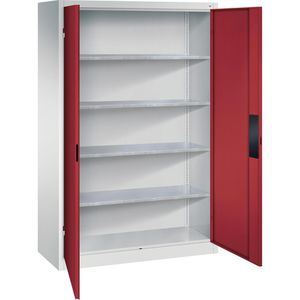 Werkzeugschrank CP-Möbel 8931-052, aus Metall, grau / rot