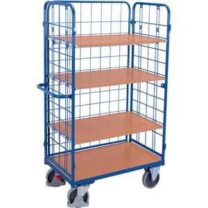 Produktbild für Etagenwagen VARIOfit sw-500.304, 3 Gitterwände