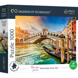 Trefl Puzzle 10692 Rialtobrücke in Venedig, 1000 Teile, ab 12 Jahre