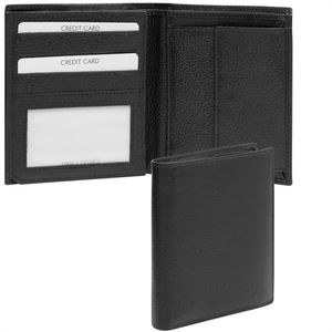 Portemonnaie Böttcher-AG Messina, schwarz, aus Echt Leder