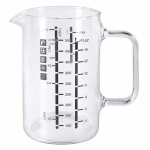 Produktbild für Messbecher wenco 555067, Messkanne, aus Glas