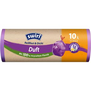 Müllbeutel Swirl Vanille-Lavendel Duft, 10 Liter