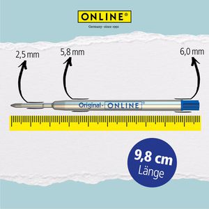 Produktbild für Kugelschreiberminen Online 70007