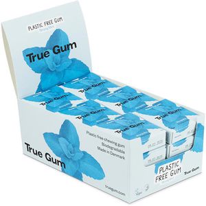Kaugummis True-Gum Strong Mint, plastikfrei