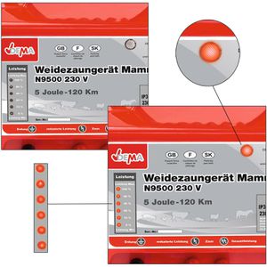 Produktbild für Weidezaungerät DEMA Mammut A1200 LED 12V, 31240
