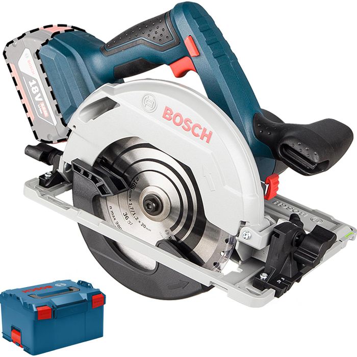 Bosch Professional Handkreissäge GKS 65 GCE mit FSN 1600