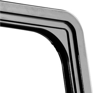 Produktbild für Infoständer Böttcher-AG aus Aluminium, schwarz, A3