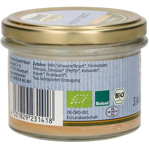 Produktbild für Wurstkonserve Ökoland Jagdwurst, BIO