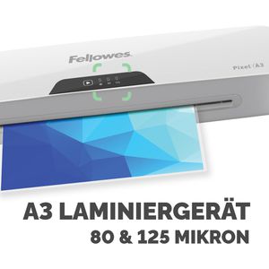 Produktbild für Laminiergerät Fellowes Pixel, mit 2 Rollen, A3