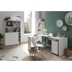 Produktbild für Kombischrank Möbelpartner Serie 400, weiß