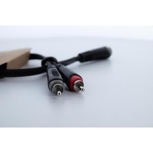 Produktbild für Audiokabel Cordial EY 0,3 YCC, 14889, 0,3m
