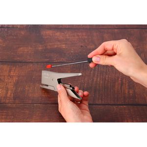 Produktbild für Heftzange Leitz 5557-00-82, Juwel 2000, aus Metall, silber