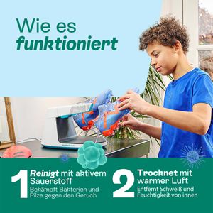 Produktbild für Schuhtrockner Shoefresh Opod White, elektrisch