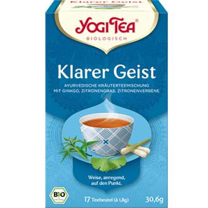 Produktbild für Tee YogiTea Klarer Geist, Kräutertee, BIO