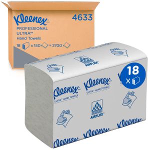 Produktbild für Papierhandtücher Kleenex Ultra, 4633, 2-lagig
