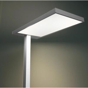 Produktbild für Stehlampe Unilux Versus, LED, silber, 196cm
