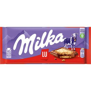 Milka Tafelschokolade Lu Kekse, 87g