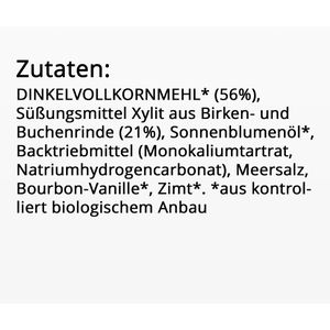 Produktbild für Kekse Birkengold Dinkel-Vollkorn-Kekse, mit Xylit