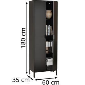 Produktbild für Aktenschrank VCM Flokas XL 920255, aus Metall