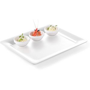 Servierplatte Hendi 566015, 32,5 x 26,5cm, GN 1/2