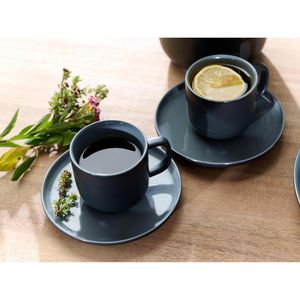 Produktbild für Untertasse Ritzenhoff&amp;Breker Jasper, schwarz