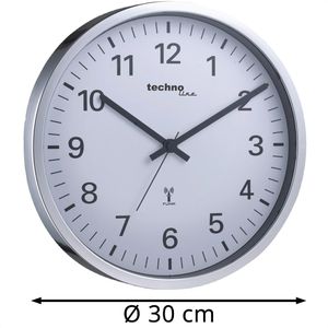 Produktbild für Wanduhr Technoline WT 8950, Kunststoff, analog, Funkuhr