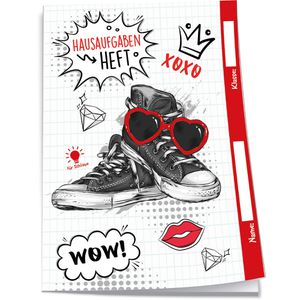 Hausaufgabenheft Trötsch Schuhe, A5
