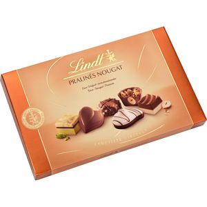 Lindt Pralinen Pralinés Nougat, 200 g, 19 Stück