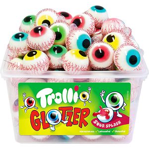 Schaumzucker Trolli Glotzer, mit Fruchtgummi & Füllung