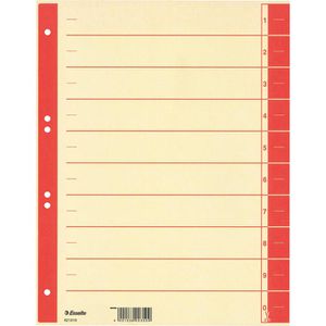 Produktbild für Trennblätter Esselte 621019, A4