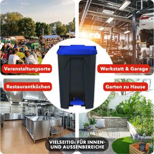 Produktbild für Mülltonne Floordirekt Olaf, 100 Liter