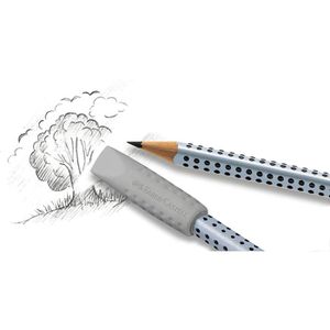 Produktbild für Radiergummi Faber-Castell Grip 2001 Eraser Cap