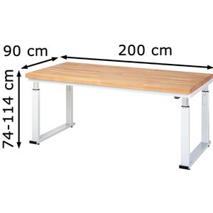 Produktbild für Werkbank Rau Serie adlatus 600