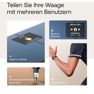 Produktbild für Personenwaage Withings Body Smart, schwarz