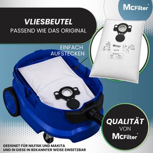 Produktbild für Staubsaugerbeutel McFilter NI 19, 430240151