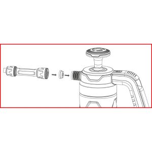Produktbild für Schaumsprüher KS-Tools Druck-Pump-Schaum-Sprüher