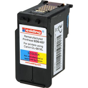 Produktbild für Tinte Edding EDD-637 für Canon CL-561XL