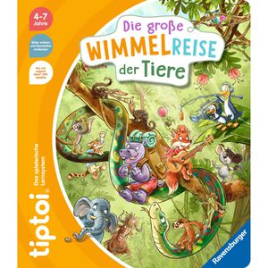 Spielbuch tiptoi 49259, Die große Wimmelreise der Tiere
