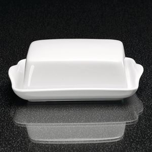 Produktbild für Butterdose Ritzenhoff&amp;Breker Snap Bianco, aus Porzellan