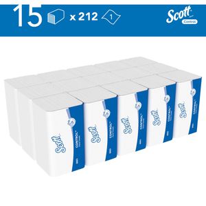 Produktbild für Papierhandtücher Scott Performance, 6663, 1-lagig
