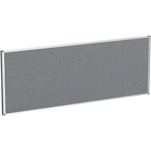 Tischtrennwand Geramöbel Pro, HW-80-SWS411606-RU, grau