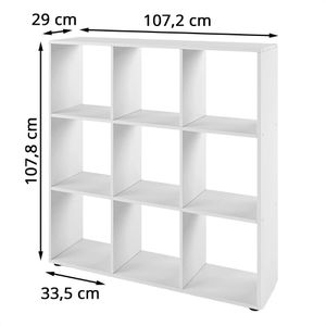 Produktbild für Bücherregal Vicco Nove, weiß